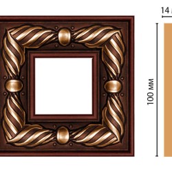 Вставка цветная DECOMASTER 157-2-52 (100*100*14мм)