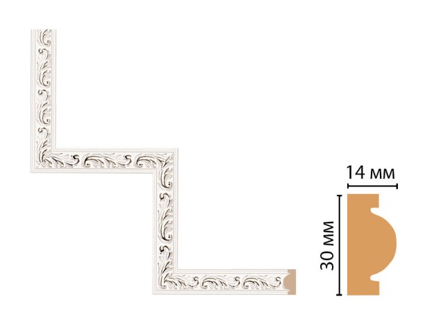 Декоративный угловой элемент DECOMASTER 157-1-60 (300*300мм)