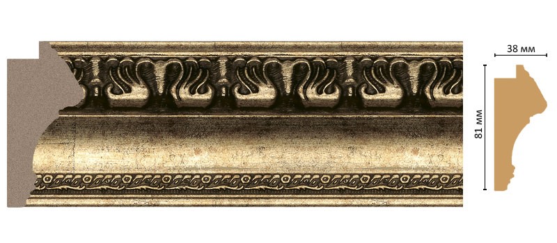 Багет DECOMASTER 228-566 (81*38*2900мм)