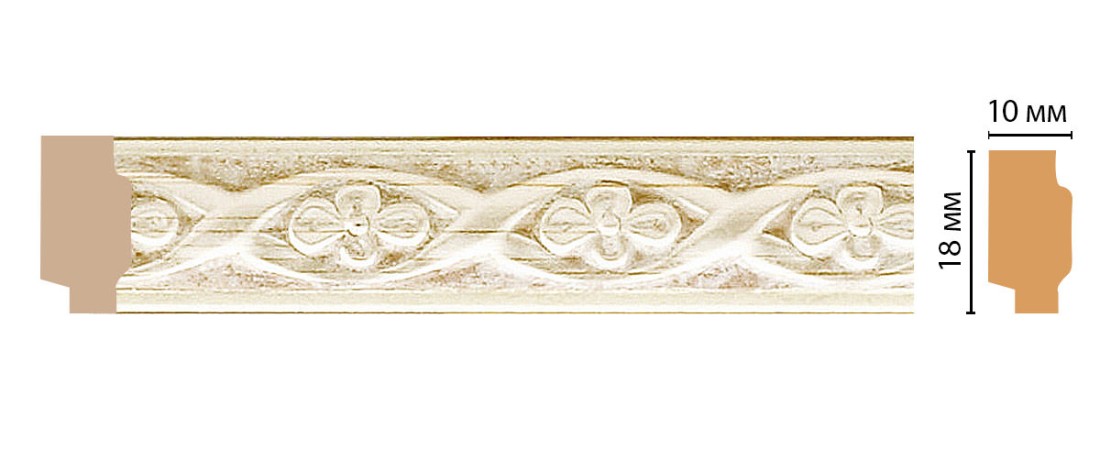 Молдинг DECOMASTER 158-937 (18*10*2400мм)