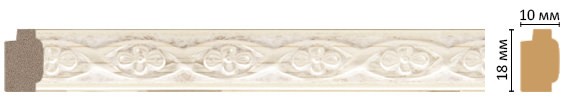 Молдинг DECOMASTER 158-937 (18*10*2400мм)