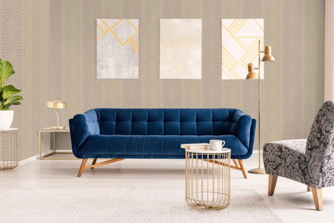 EE 1303 Обои Grandeco (Elementum) (1*12) 10,05х0,53 винил на флизелине