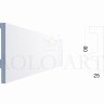 Плинтус универсальный Paolo Arte Konture Kr160U