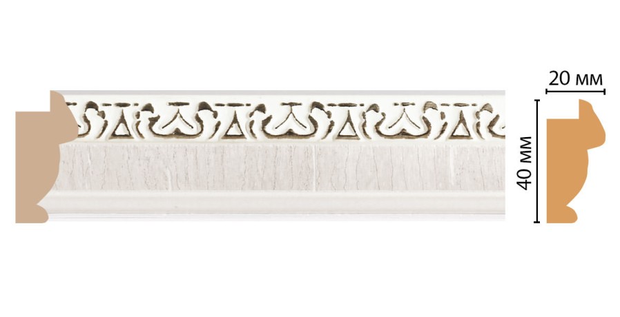 Молдинг DECOMASTER 807-7D (40*20*2900мм)