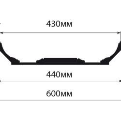 Кессон DECOMASTER KS-61-60 (600*600*98мм)